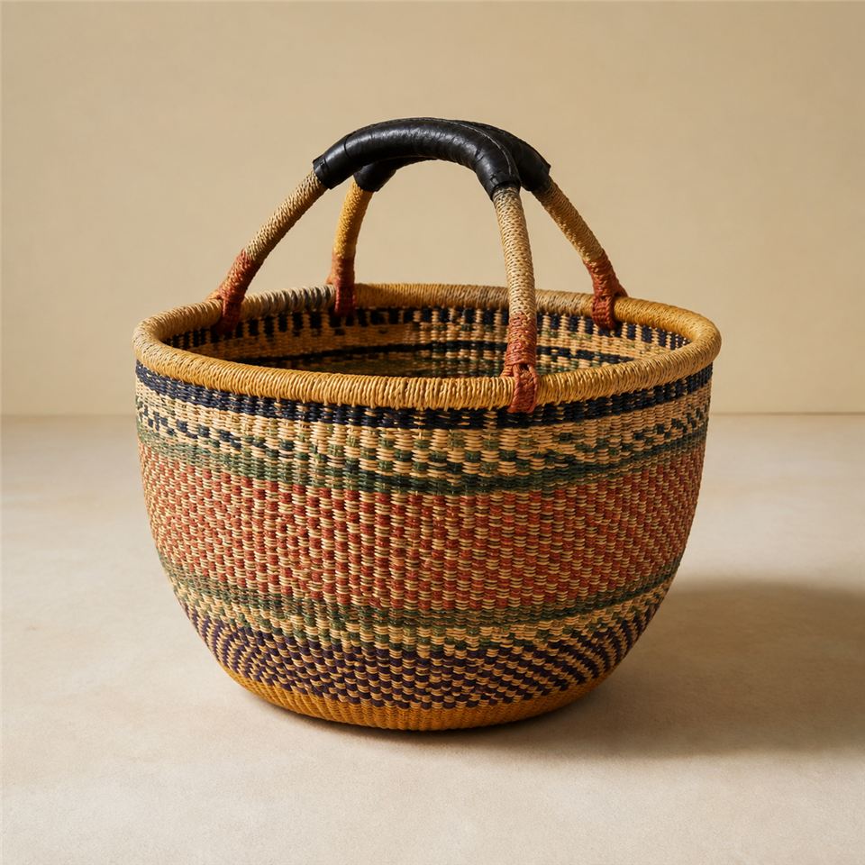 Woven Market Basket - Mini